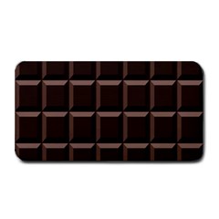 Dark Chocolate Seamless Pattern Sweet Texture Medium Bar Mats by Wegoenart