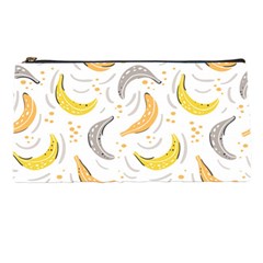 Seamless Stylish Pattern With Fresh Yellow Bananas Background Pencil Cases by Wegoenart