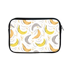 Seamless Stylish Pattern With Fresh Yellow Bananas Background Apple Ipad Mini Zipper Cases by Wegoenart