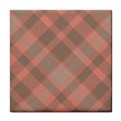 Tartan Scotland Seamless Plaid Pattern Vintage Check Color Square Geometric Texture Tile Coaster by Wegoenart