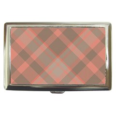 Tartan Scotland Seamless Plaid Pattern Vintage Check Color Square Geometric Texture Cigarette Money Case by Wegoenart