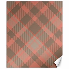 Tartan Scotland Seamless Plaid Pattern Vintage Check Color Square Geometric Texture Canvas 8  X 10  by Wegoenart