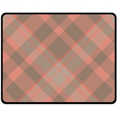 Tartan Scotland Seamless Plaid Pattern Vintage Check Color Square Geometric Texture Fleece Blanket (medium)  by Wegoenart