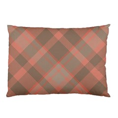 Tartan Scotland Seamless Plaid Pattern Vintage Check Color Square Geometric Texture Pillow Case (two Sides) by Wegoenart