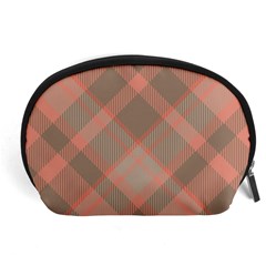 Tartan Scotland Seamless Plaid Pattern Vintage Check Color Square Geometric Texture Accessory Pouch (large) by Wegoenart