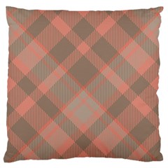 Tartan Scotland Seamless Plaid Pattern Vintage Check Color Square Geometric Texture Standard Flano Cushion Case (two Sides) by Wegoenart