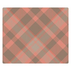 Tartan Scotland Seamless Plaid Pattern Vintage Check Color Square Geometric Texture Double Sided Flano Blanket (small)  by Wegoenart