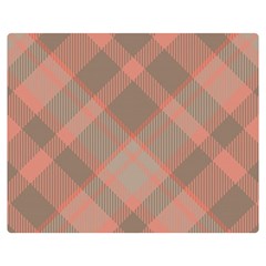 Tartan Scotland Seamless Plaid Pattern Vintage Check Color Square Geometric Texture Double Sided Flano Blanket (medium)  by Wegoenart