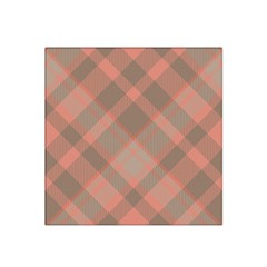 Tartan Scotland Seamless Plaid Pattern Vintage Check Color Square Geometric Texture Satin Bandana Scarf by Wegoenart