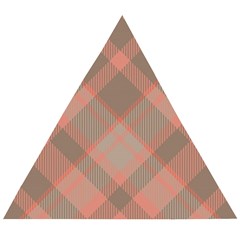 Tartan Scotland Seamless Plaid Pattern Vintage Check Color Square Geometric Texture Wooden Puzzle Triangle by Wegoenart