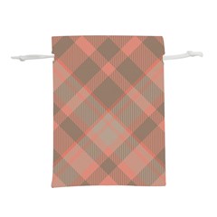 Tartan Scotland Seamless Plaid Pattern Vintage Check Color Square Geometric Texture Lightweight Drawstring Pouch (l) by Wegoenart