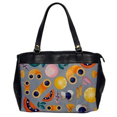 Italian Food Seamless Pattern Oversize Office Handbag by Wegoenart