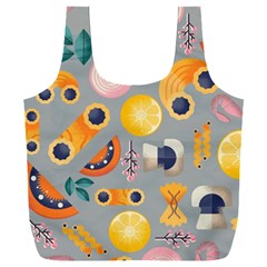 Italian Food Seamless Pattern Full Print Recycle Bag (xxxl)