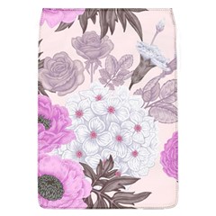 Seamless Pattern With Flowers Roses Peonies Hydrangeas Carnations Removable Flap Cover (l) by Wegoenart