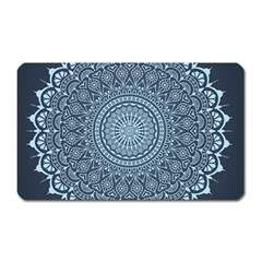 Luxury Mandala With Golden Arabesque Pattern Arabic Islamic East Style Magnet (rectangular) by Wegoenart