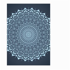 Luxury Mandala With Golden Arabesque Pattern Arabic Islamic East Style Large Garden Flag (two Sides) by Wegoenart