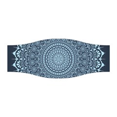 Luxury Mandala With Golden Arabesque Pattern Arabic Islamic East Style Stretchable Headband by Wegoenart