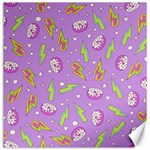 Cute Girl Fashion Seamless Pattern With Tasty Sweet Donuts Cartoon Arrows Pattern Cute Sweets Teen G Canvas 16  x 16  15.2 x15.41  Canvas - 1