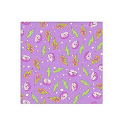 Cute Girl Fashion Seamless Pattern With Tasty Sweet Donuts Cartoon Arrows Pattern Cute Sweets Teen G Satin Bandana Scarf by Wegoenart