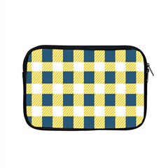 Diagonal Checkered Plaid Seamless Pattern Apple Macbook Pro 15  Zipper Case by Wegoenart