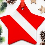 Diving flag Ornament (Star) Front