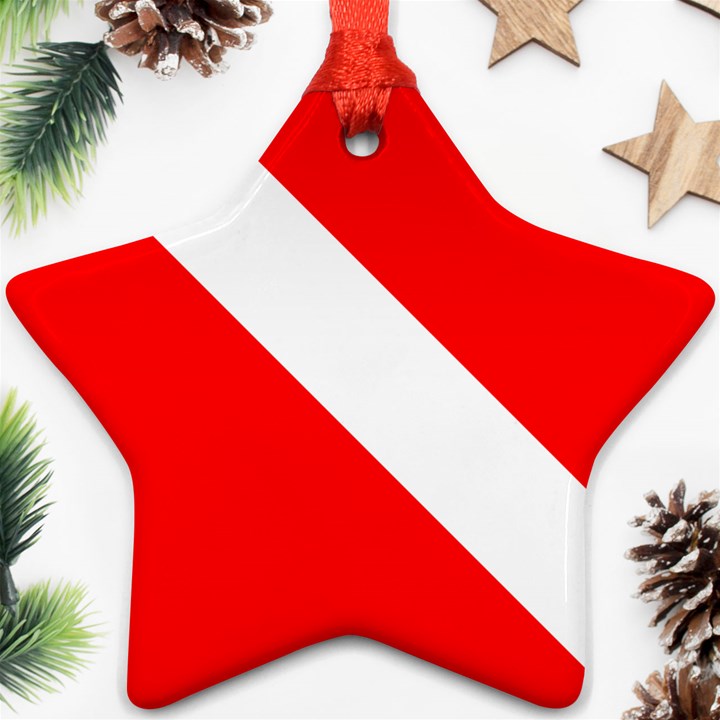 Diving flag Ornament (Star)