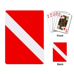 Diving Flag Playing Cards Single Design (rectangle) by FlagGallery