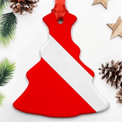 Diving Flag Ornament (christmas Tree)  by FlagGallery