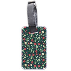 Flowering Branches Seamless Pattern Luggage Tag (two Sides) by Wegoenart