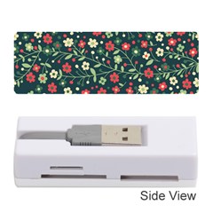 Flowering Branches Seamless Pattern Memory Card Reader (stick) by Wegoenart