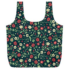 Flowering Branches Seamless Pattern Full Print Recycle Bag (xl) by Wegoenart