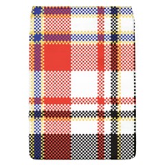 Plaid Mosaic Pixel Seamless Pattern Removable Flap Cover (l) by Wegoenart