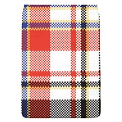 Plaid Mosaic Pixel Seamless Pattern Removable Flap Cover (s) by Wegoenart