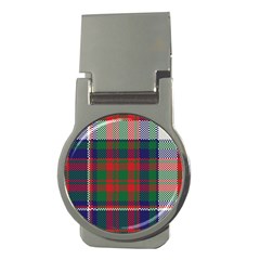 British Tartan Check Plaid Seamless Pattern Money Clips (round)  by Wegoenart