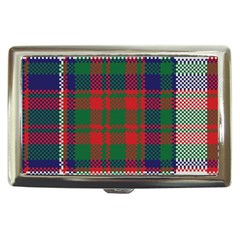 British Tartan Check Plaid Seamless Pattern Cigarette Money Case by Wegoenart