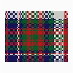 British Tartan Check Plaid Seamless Pattern Small Glasses Cloth by Wegoenart