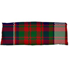 British Tartan Check Plaid Seamless Pattern Body Pillow Case (dakimakura) by Wegoenart