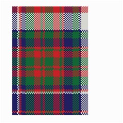 British Tartan Check Plaid Seamless Pattern Large Garden Flag (two Sides) by Wegoenart