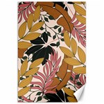 Fashionable Seamless Tropical Pattern With Bright Pink Green Flowers Canvas 20  x 30  19.62 x28.9  Canvas - 1