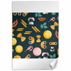 Italian Food Seamless Pattern Canvas 20  X 30  by Wegoenart