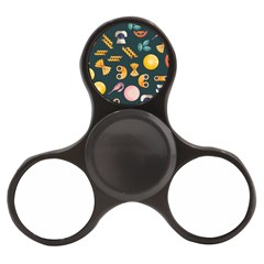 Italian Food Seamless Pattern Finger Spinner by Wegoenart