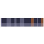 Seamless Pattern Check Fabric Texture Small Flano Scarf Front