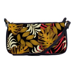 Original Seamless Tropical Pattern With Bright Reds Yellows Shoulder Clutch Bag by Wegoenart