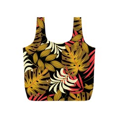 Original Seamless Tropical Pattern With Bright Reds Yellows Full Print Recycle Bag (s) by Wegoenart