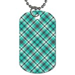 Tartan Scotland Seamless Plaid Pattern Vintage Check Color Square Geometric Texture Dog Tag (One Side) Front