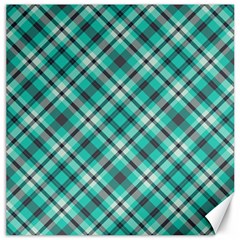 Tartan Scotland Seamless Plaid Pattern Vintage Check Color Square Geometric Texture Canvas 12  X 12  by Wegoenart