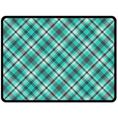 Tartan Scotland Seamless Plaid Pattern Vintage Check Color Square Geometric Texture Fleece Blanket (large)  by Wegoenart