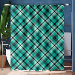 Tartan Scotland Seamless Plaid Pattern Vintage Check Color Square Geometric Texture Shower Curtain 60  X 72  (medium)  by Wegoenart