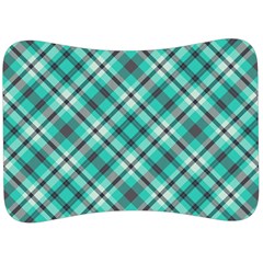 Tartan Scotland Seamless Plaid Pattern Vintage Check Color Square Geometric Texture Velour Seat Head Rest Cushion by Wegoenart