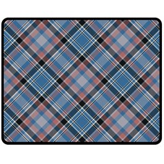 Tartan Scotland Seamless Plaid Pattern Vintage Check Color Square Geometric Texture Double Sided Fleece Blanket (medium)  by Wegoenart